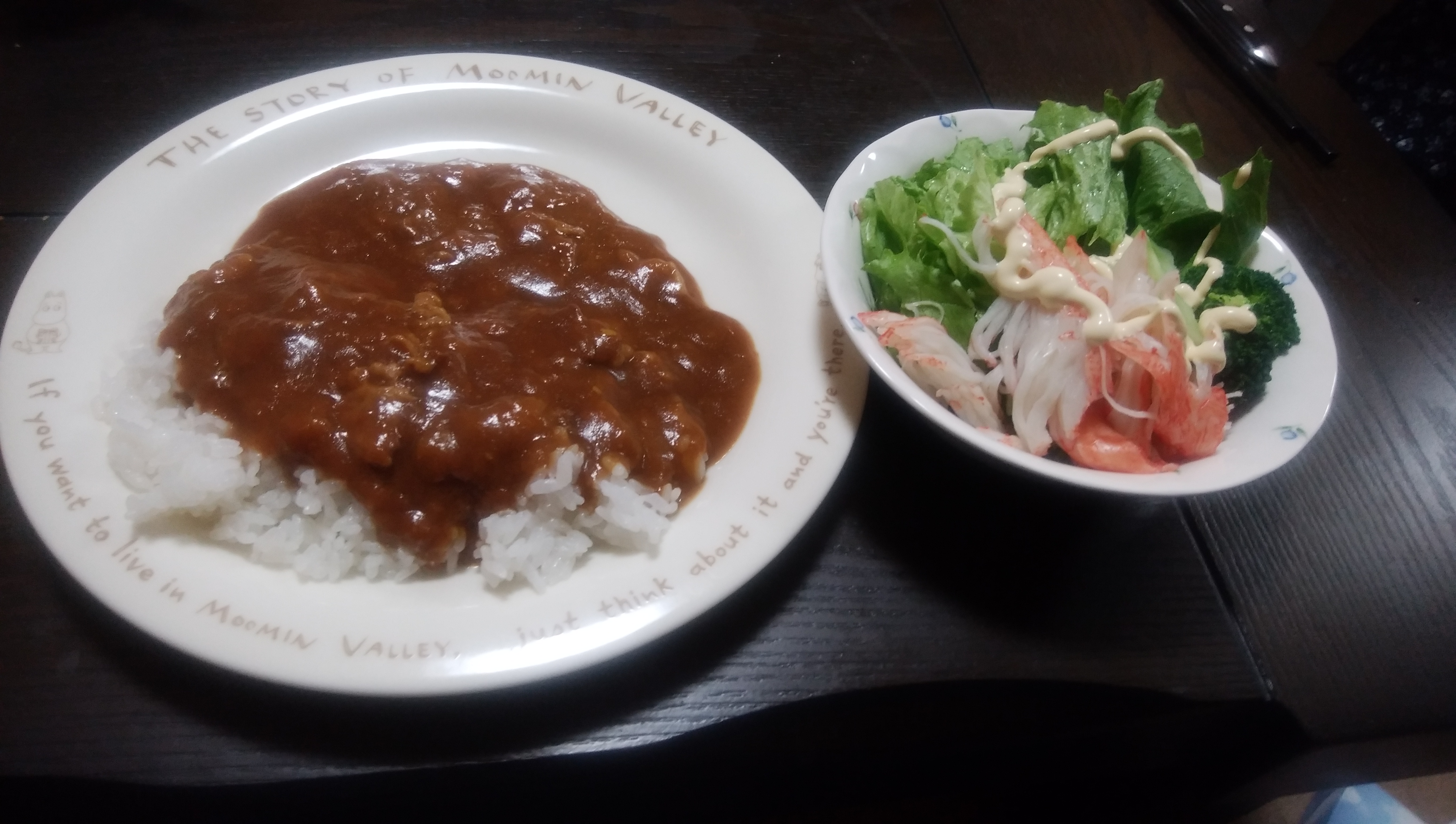 夕食 ワタミのレトルトカレー 生を受けて 苗田英彦のブログ